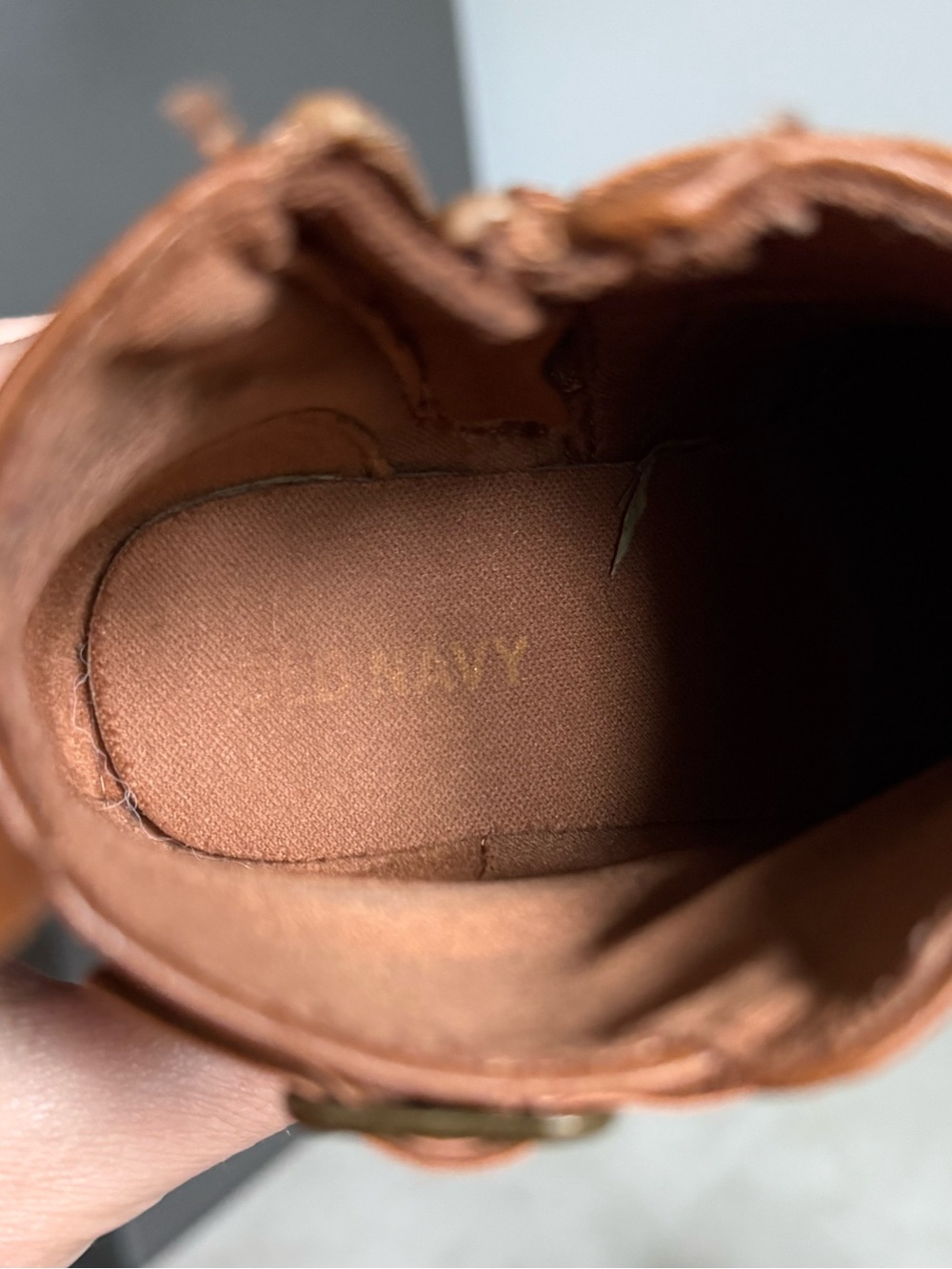 Old Navy Toddler Ankle Booties, Size 8 - Picture 10 of 12